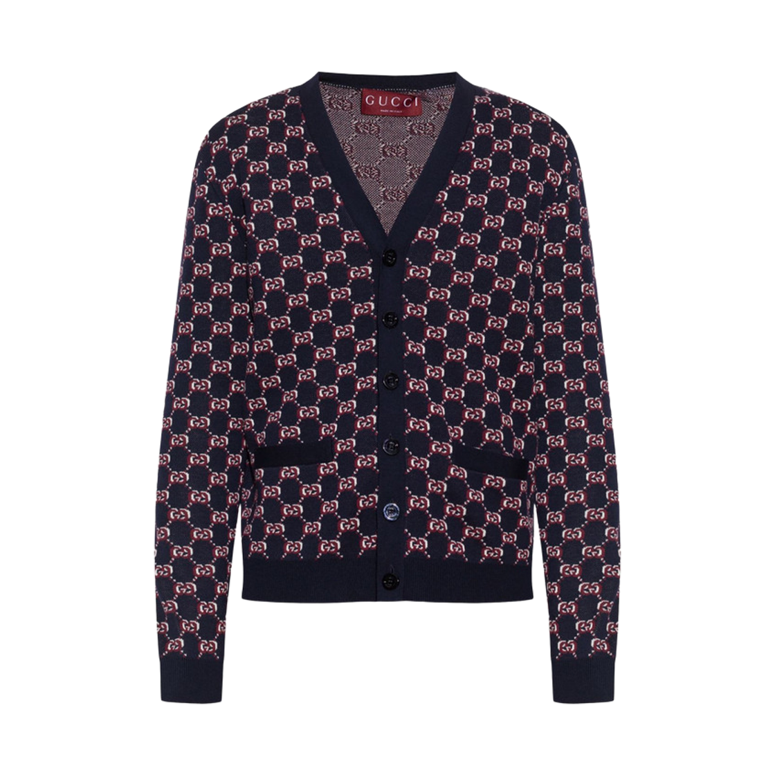 구찌 GG 로고 울 가디건 블랙(Gucci GG Logo Wool Cardigan Black)