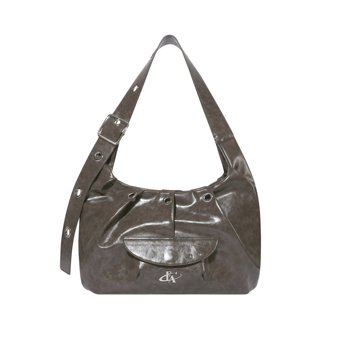 FACLHCH For Appeal Carry All Large Hobo Bag Choco Charcoal