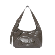 For Appeal Carry All Large Hobo Bag Choco Charcoal