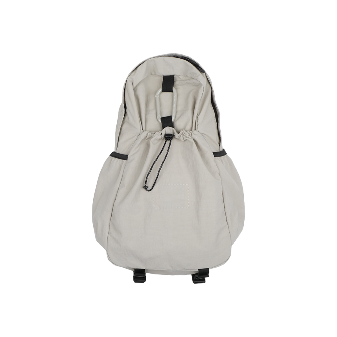 B-022 mmogarden mmo Backpack 075 Nylon Slub Greige