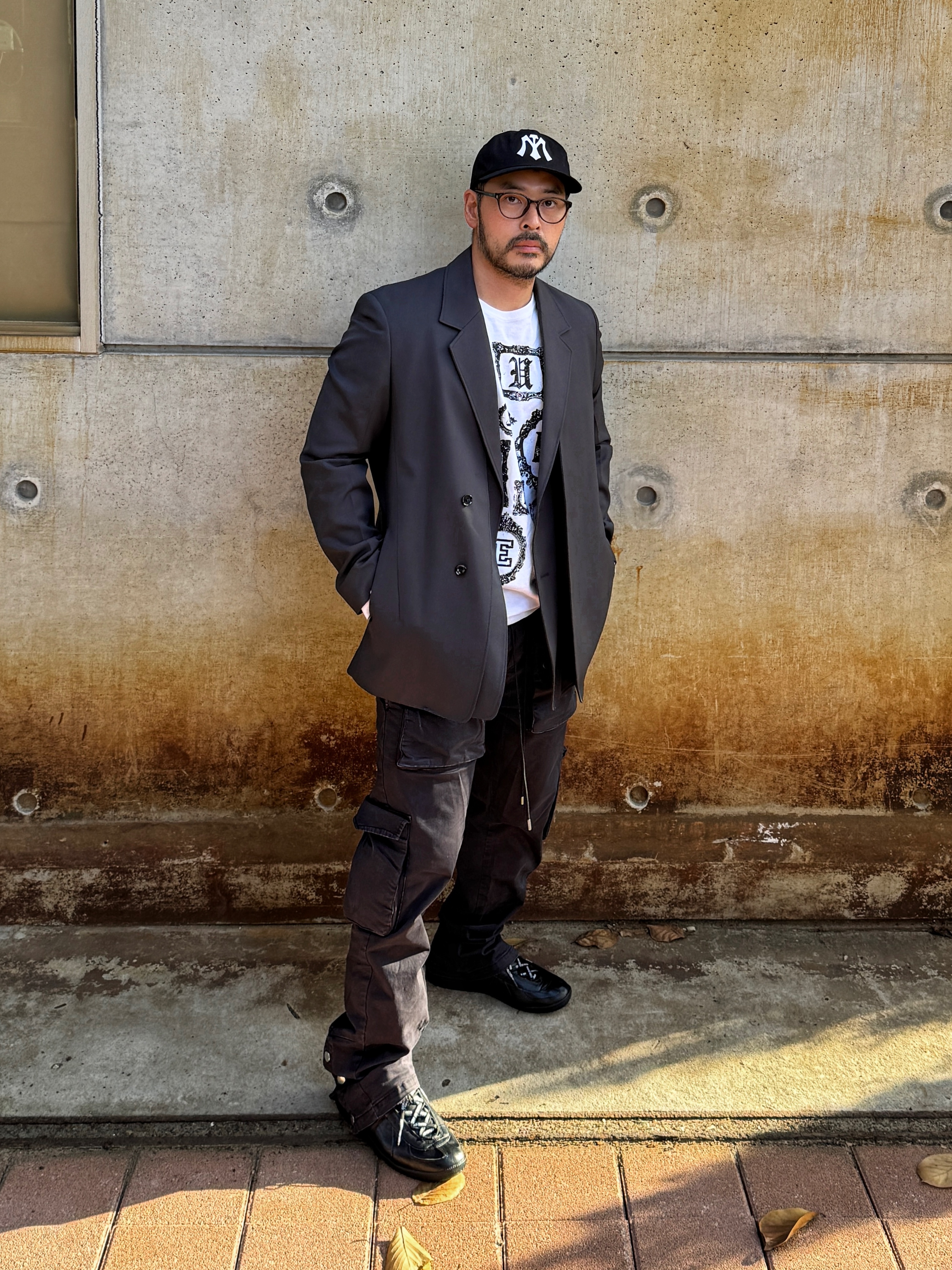 COREOFALCHEMY german fold GAT Sneakers 착용 스타일 - 4