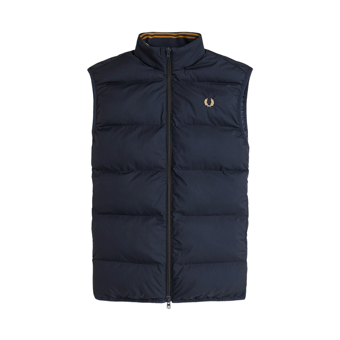 AFPM2538522-608 Fred Perry Insulated Vest Navy Snow White