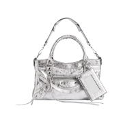 Balenciaga Le City First Bag Silver