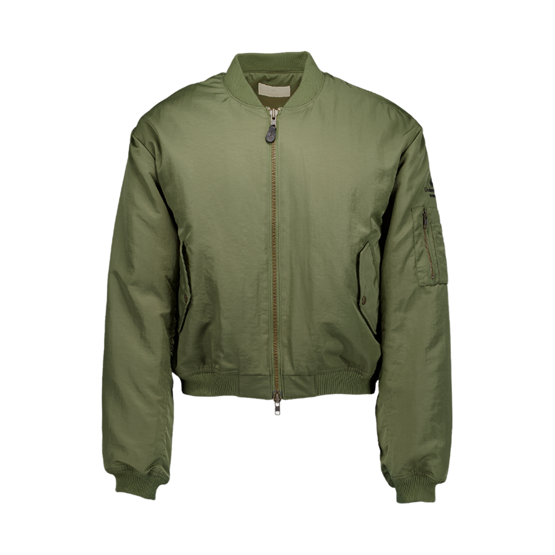 언더마이카 무.144 클래식 로고 베이식 MA-1 올리브(Undermycar Mu.144 Classic Logo Basic MA-1 Olive)