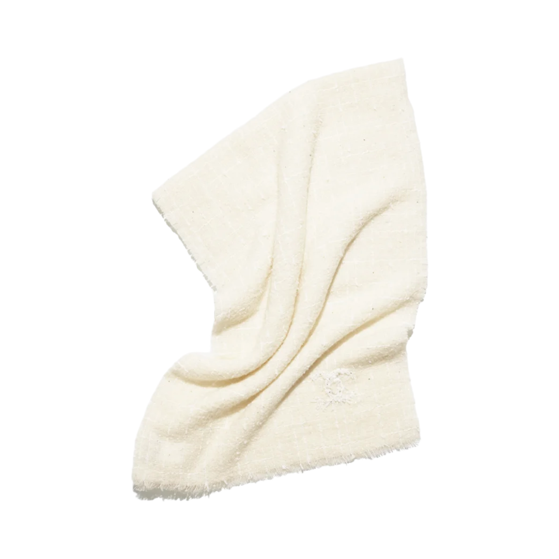 샤넬 스카프 울 믹스드 파이버 캐시미어 화이트(Chanel Scarf Wool Mixed Fibers Cashmere White) - 1