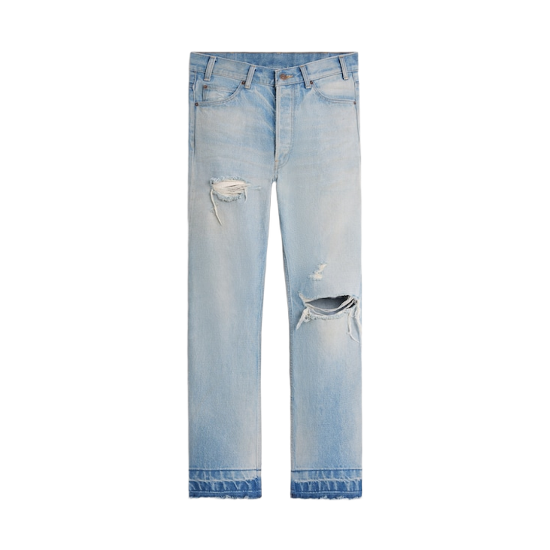 셀린느 코튼 데님 웨슬리 진 이스트사이드 디스트레스드(Celine Cotton Denim Wesley Jeans Eastside Distressed) - 1