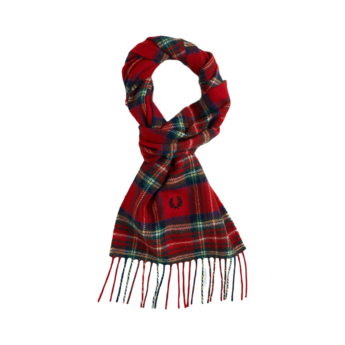 프레드 페리 램스울 타탄 스카프 스튜어트 타탄(Fred Perry Lambswool Tartan Scarf Stewart Tartan)