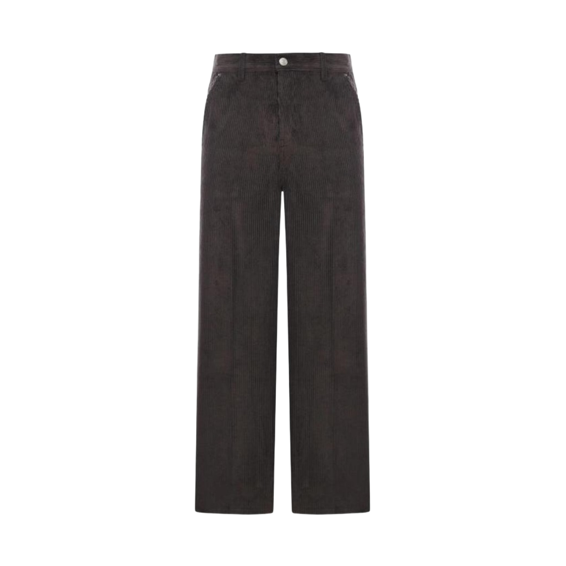 아미 코튼 코듀로이 벨벳 라지 핏 트라우저 앤트러사이트(AMI Cotton Corduroy Velvet Large Fit Trousers Anthracite)