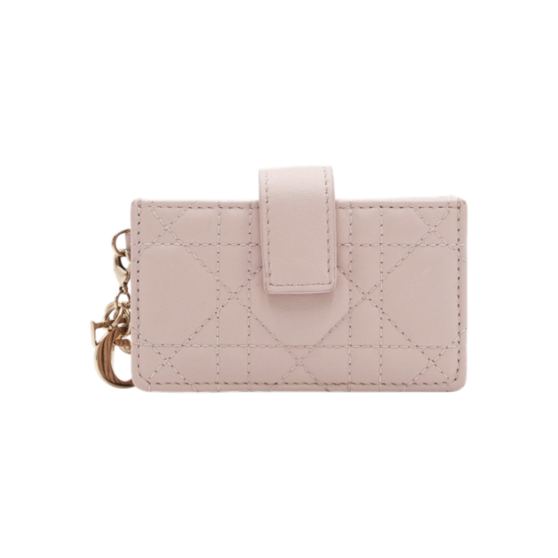 ITNL59LP9TTN Dior S0074ONMJ Pink Cannage Lady Dior Accordion Card Wallet