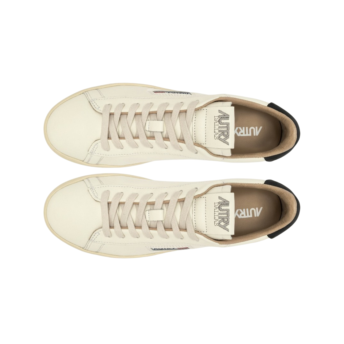 오트리 달라스 로우 레더 스니커즈 화이트 스페이스(Autry Dallas Low Leather Sneakers White Space) - 2