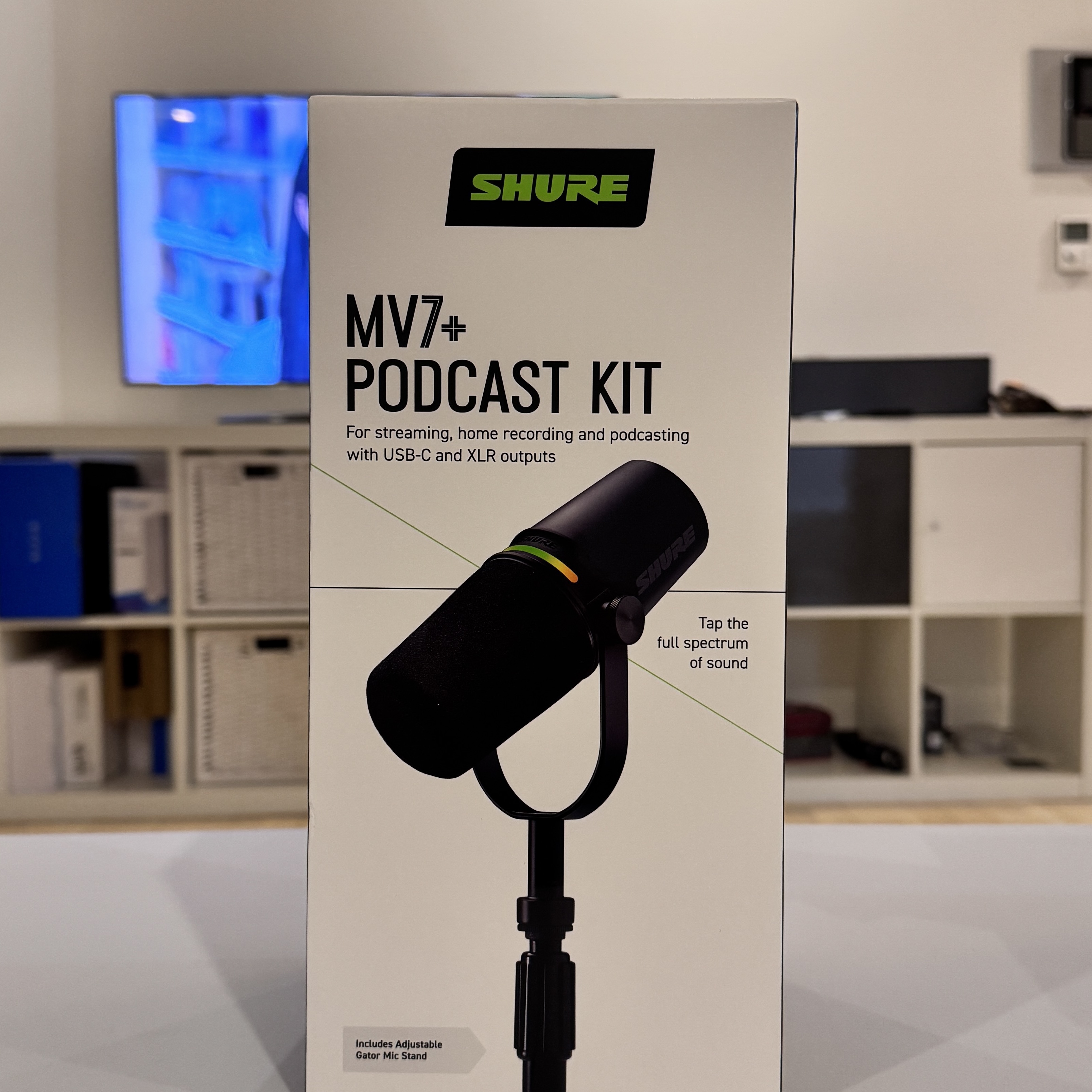 Shure MV7+ PODCAST KIT (SAMA SOUND Ver.) 착용 스타일 - 2