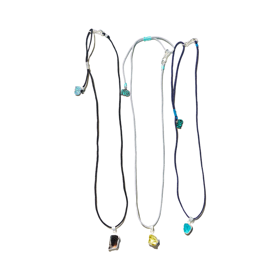 #134-1 NiRO.SERENDiPiTY T.A.N Gemstone Necklace Size 1 #134