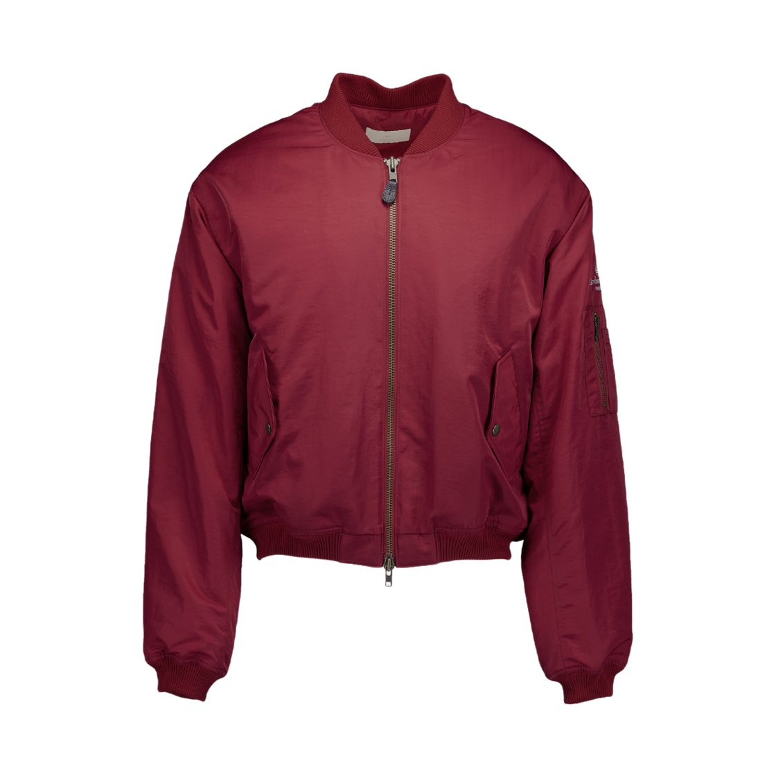 언더마이카 무.144 클래식 로고 베이식 MA-1 버건디