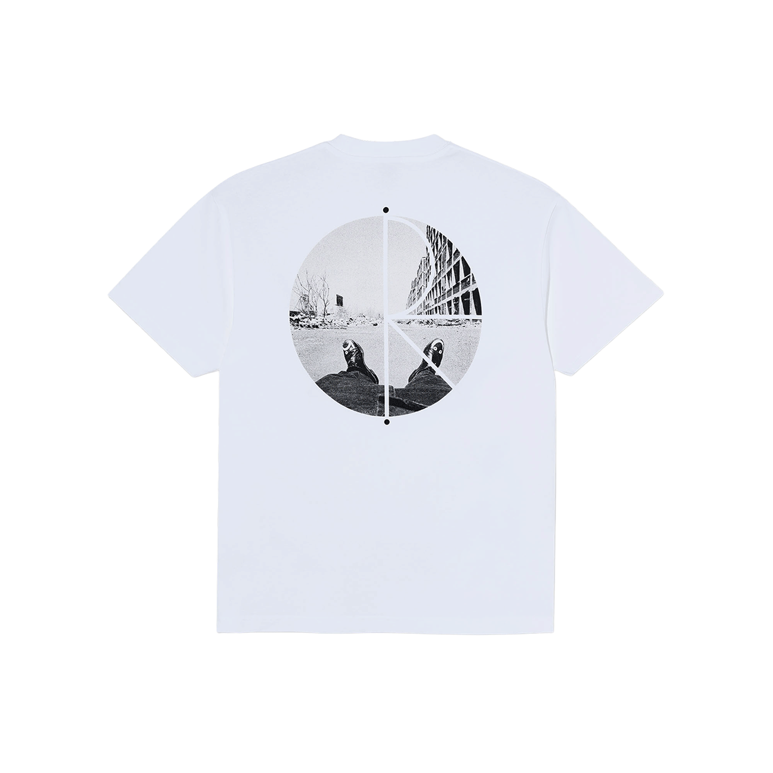 폴라스케이트 해피 새드 필 로고 티 화이트(Polar Skate Co. Happy Sad Fill Logo Tee White) - 2