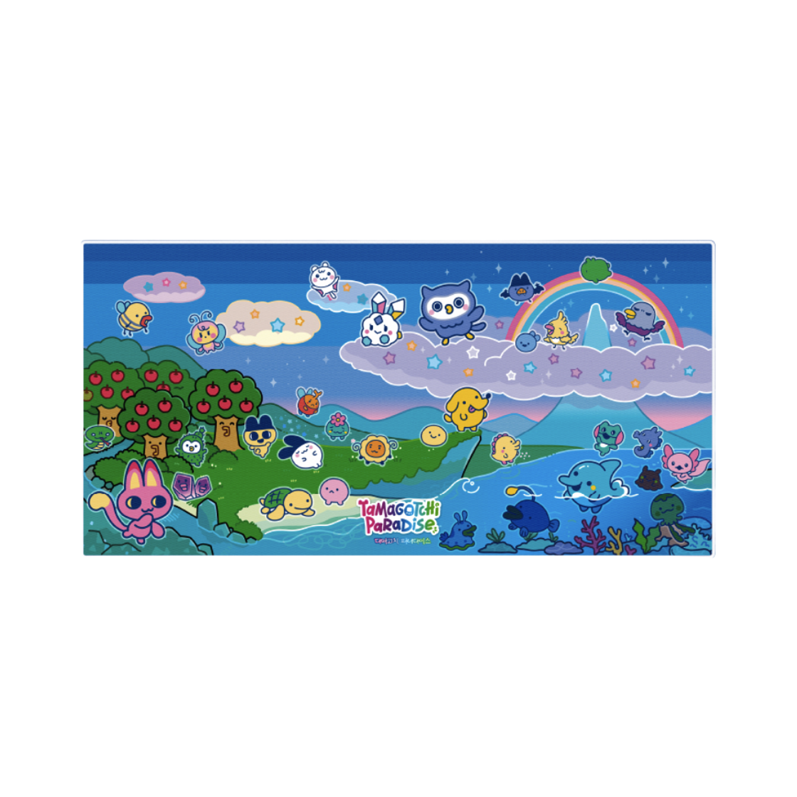 다마고치 파라다이스 팝업 스토어 블랭킷(Tamagotchi Paradise Pop Up Store Blanket)
