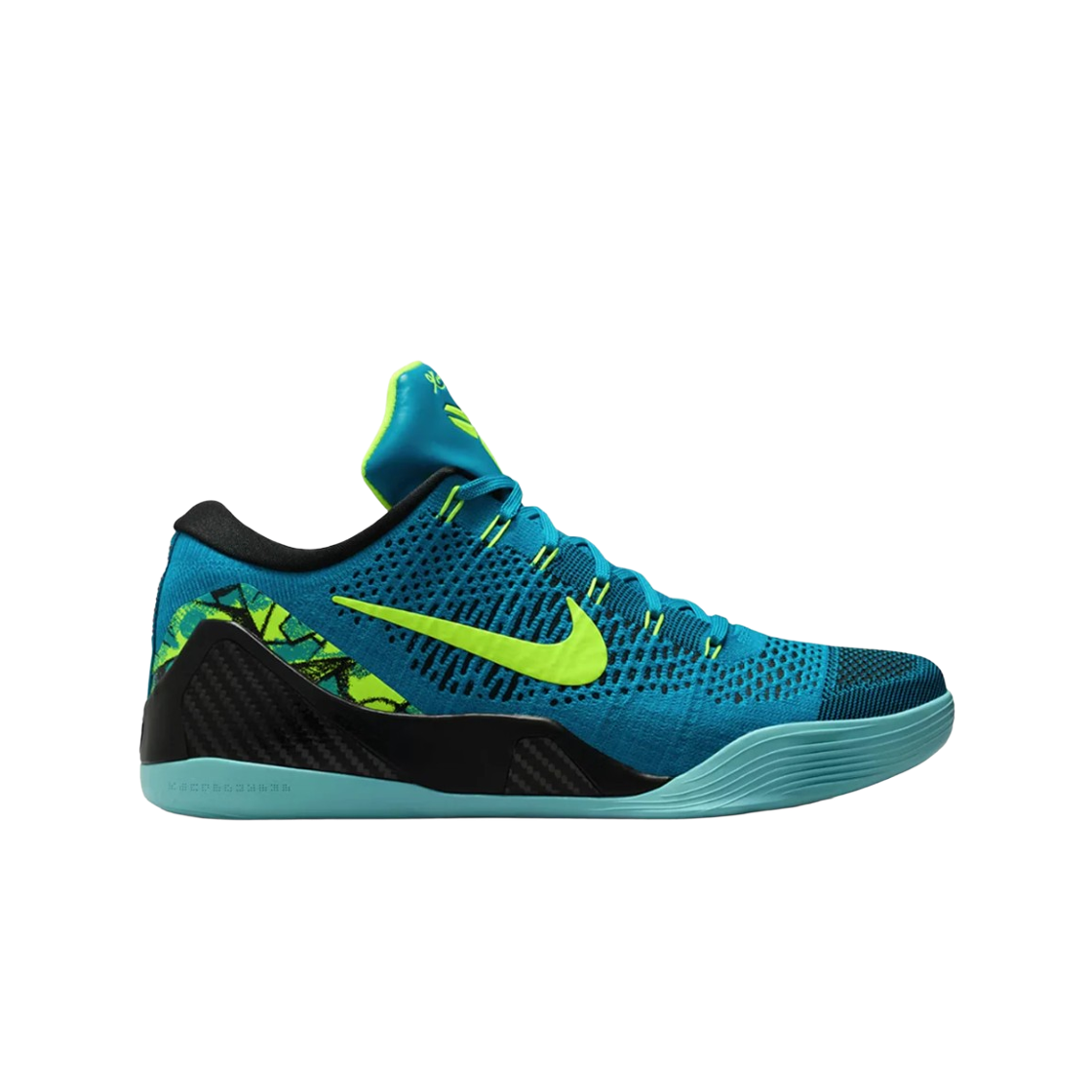 나이키 코비 9 엘리트 로우 프로트로 네오 터콰이즈 앤 볼트(Nike Kobe 9 Elite Low Protro Neo Turquoise and Volt)