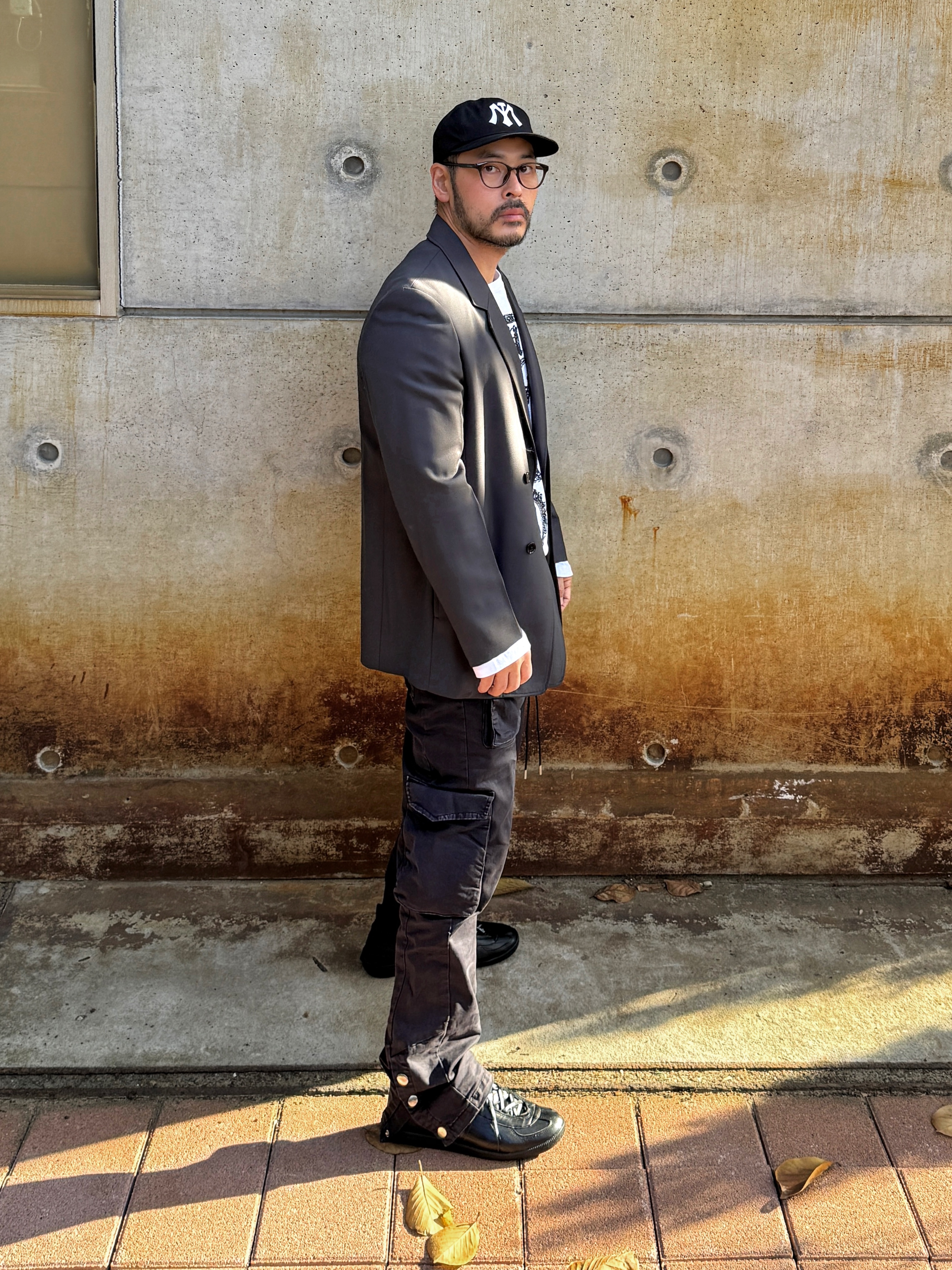 COREOFALCHEMY german fold GAT Sneakers 착용 스타일 - 5