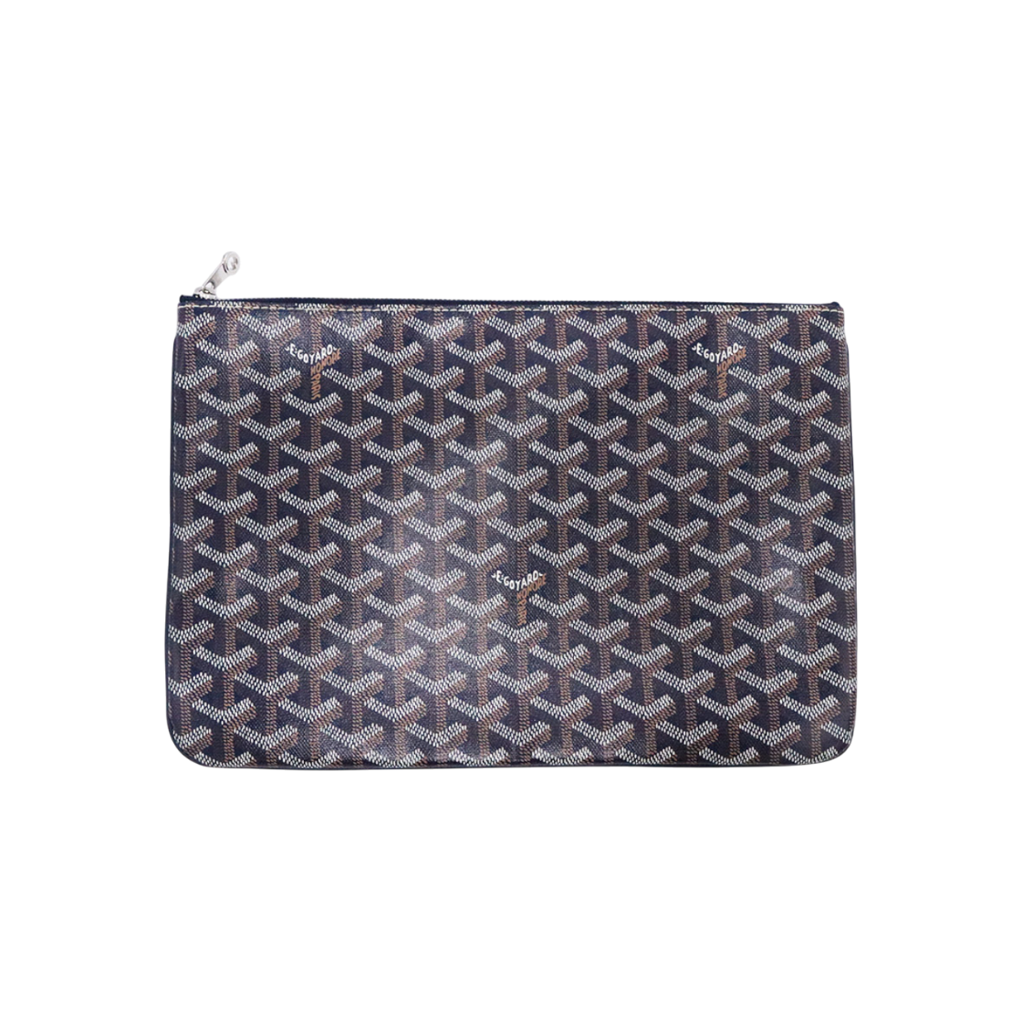 고야드 ~APMSENAT2-MM 블루 마린 고야딘 캔버스 세나 MM 클러치(Goyard APMSENAT2-MM Blue Marine Goyardine Canvas Sena MM Clutch)