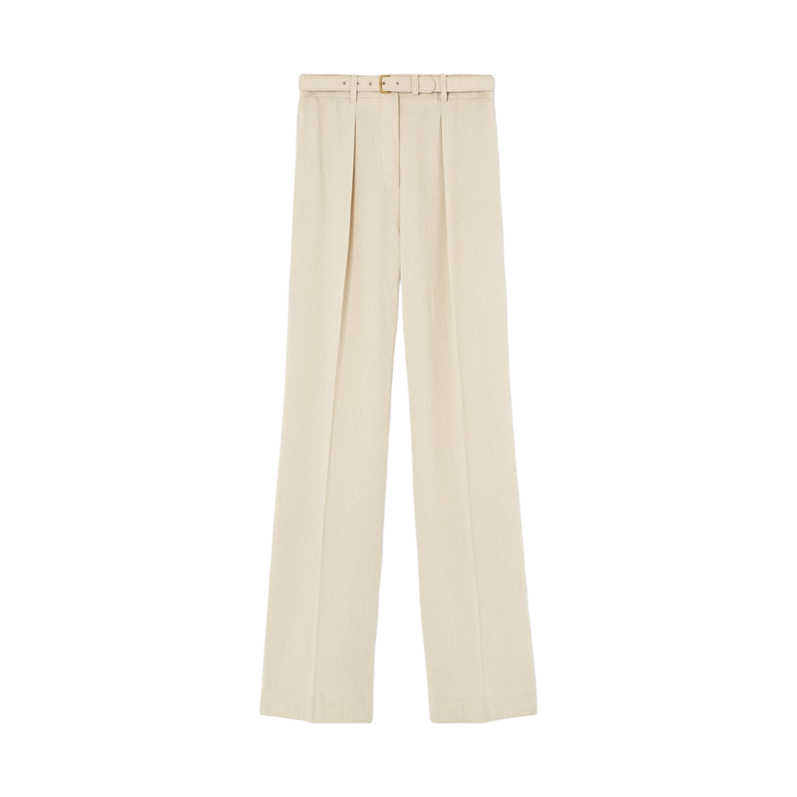FAQ1296-A193 (W) Loro Piana Edward Trousers Natural Melange