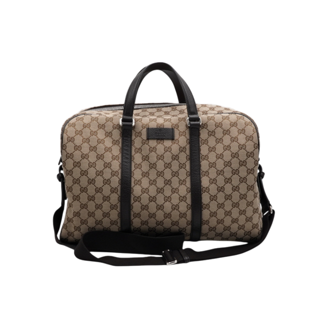 ITBO92T49V68 Gucci GG Canvas Large Boston Travel Tote Bag