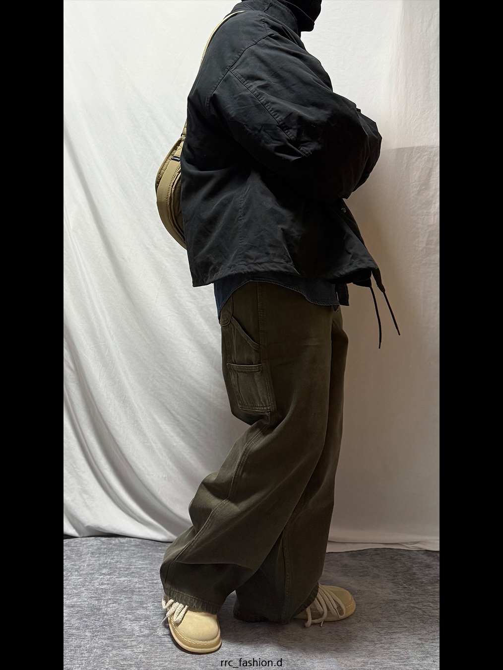 Freak's Store M-65 Short Mods Coat Liner Set Black 착용 스타일 - 3