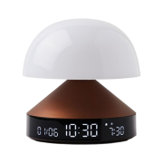 Lexon Mina Sunrise Lamp Alarm Clock Bronze