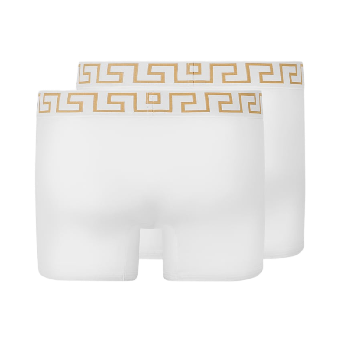 베르사체 그레카 보더 트렁크 화이트 (2개입)(Versace Greca Border Trunks White (2 Pack)) - 2