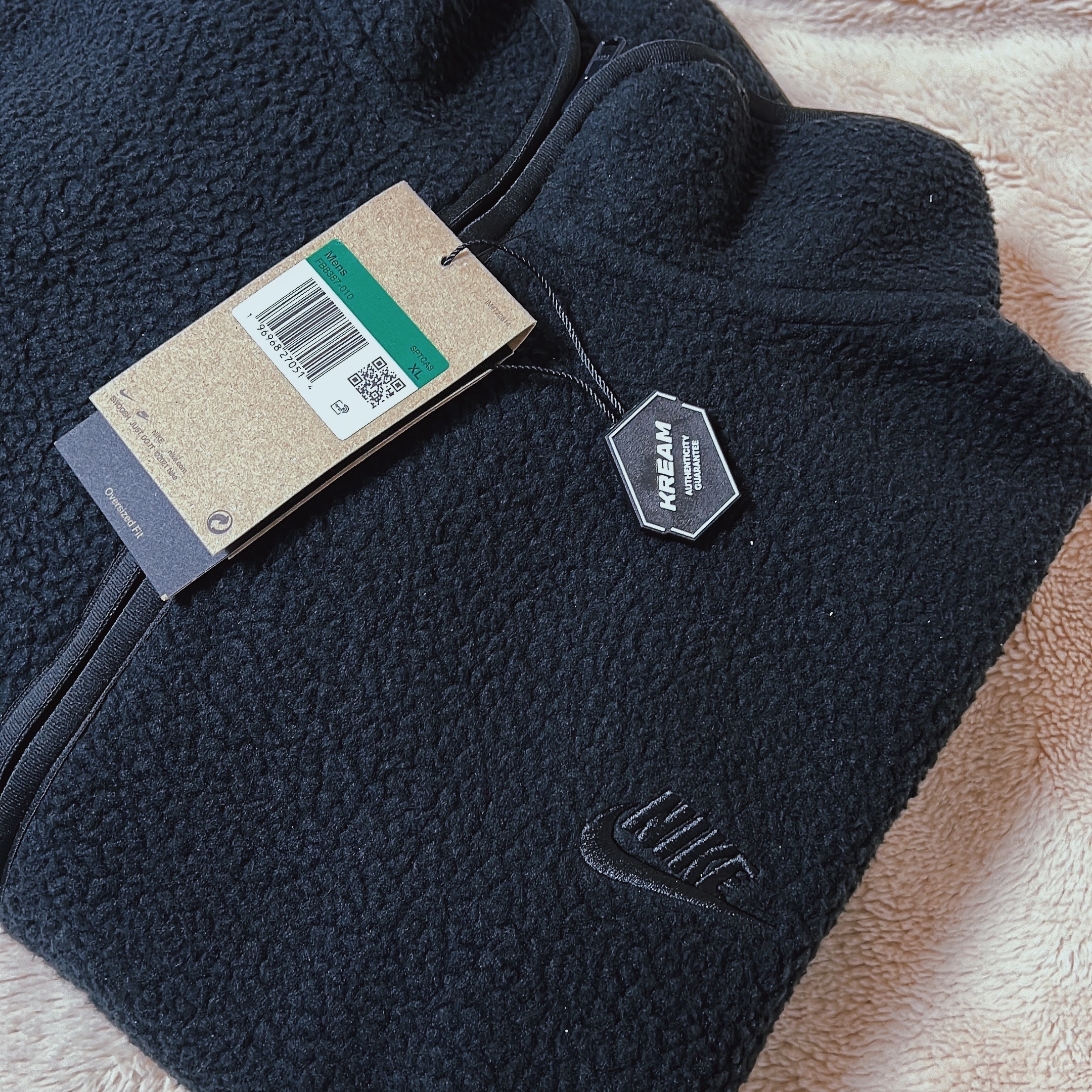 Nike Club Fleece Winterized Jacket Black - Asia 착용 스타일