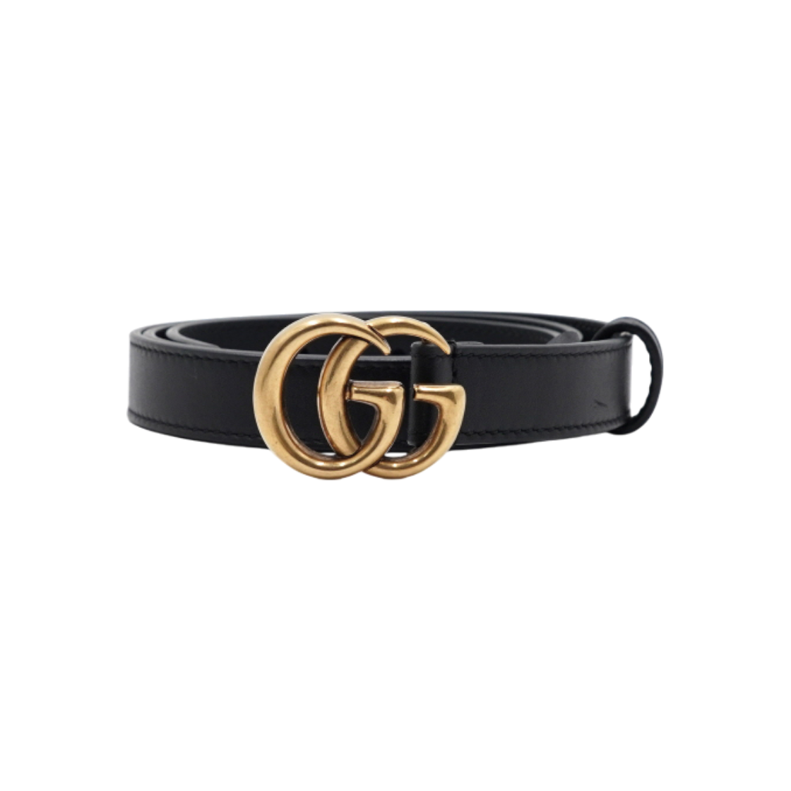 ITE7368H262C Gucci 409417 GG Marmont Double G Buckle 2CM Women's Belt