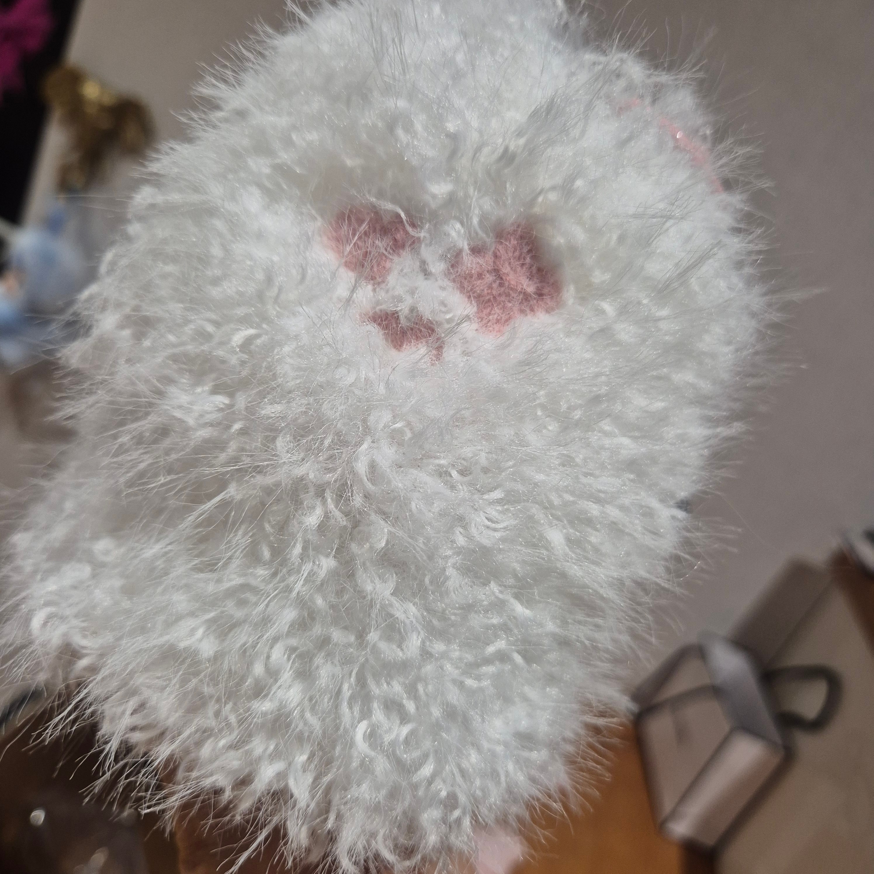 Pop Mart Skullpanda You Found Me ! Series Plush Doll Pendant Ghostie (Opened Case) 착용 스타일 - 3