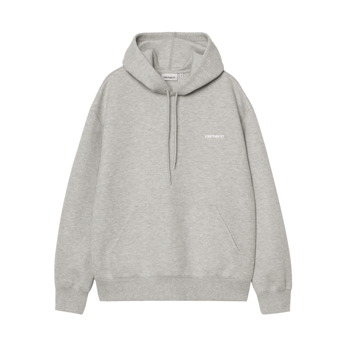 I036055-00D-XX Carhartt WIP Hooded Alda Sweatshirt Grey Heather White