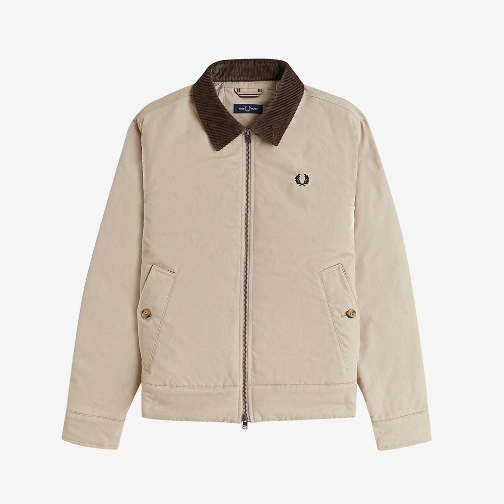 프레드 페리 투웨이 카반 재킷 웜 오트(Fred Perry The Caban Jacket Warm Oat) - 6