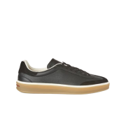 Loro Piana Tennis Walk Calfskin Sneakers Black