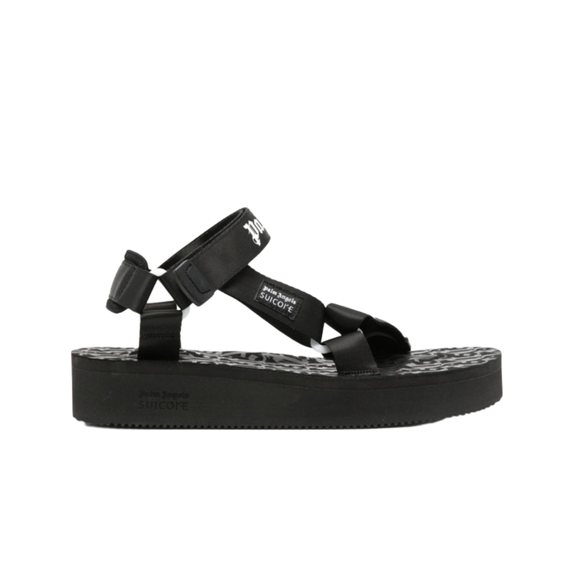 PMIH011S24MAT0011001 Palm Angels x Suicoke Depa Sandals Black