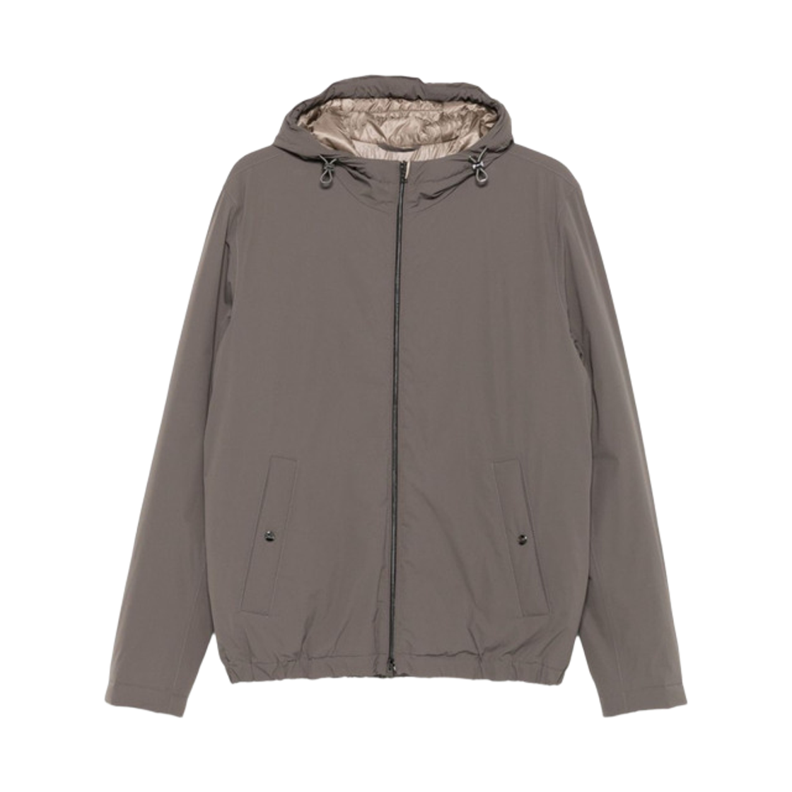 GI00071UR-12387SZ-2700 Herno Casual Jacket Dark Taupe