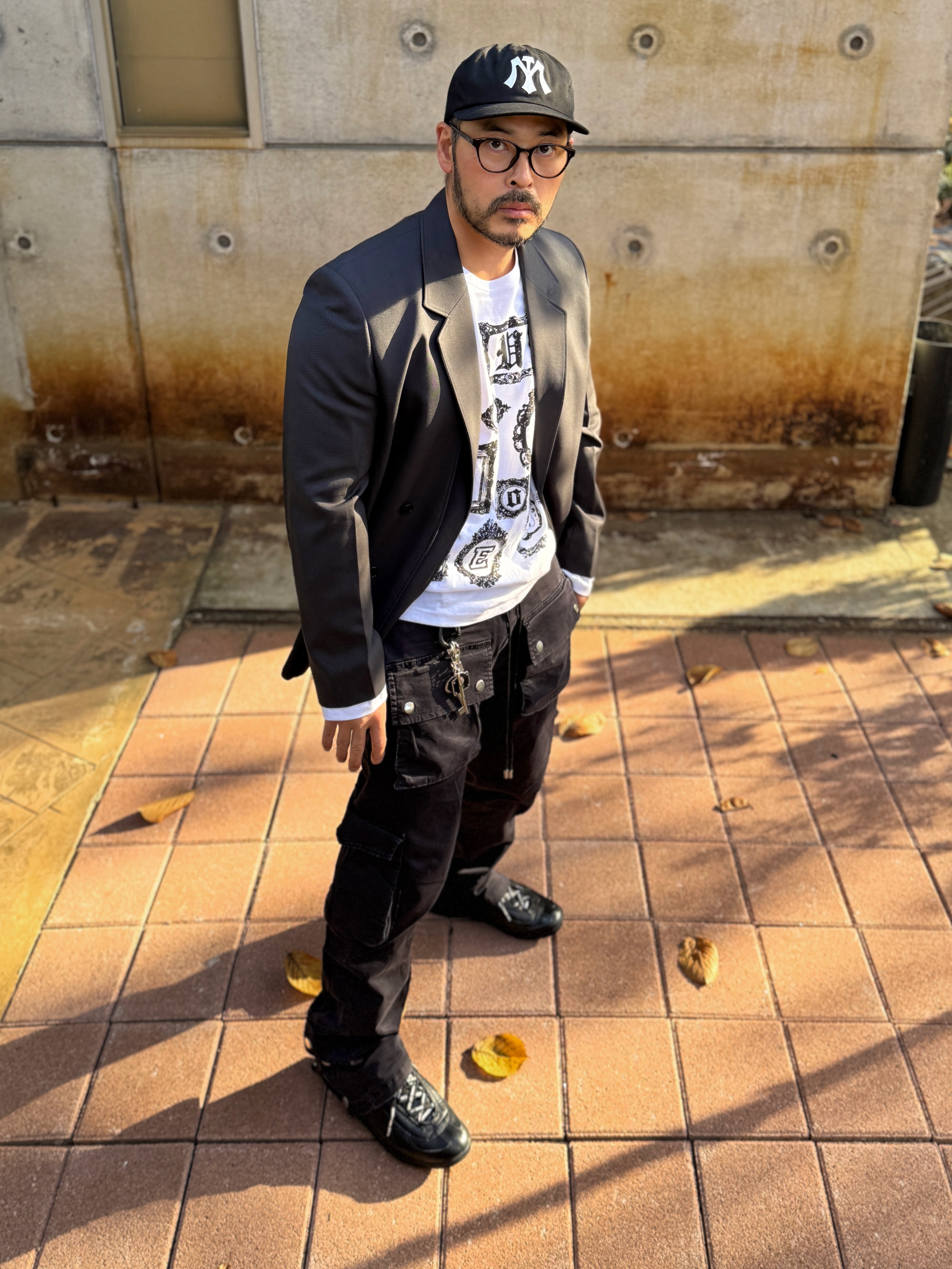 COREOFALCHEMY german fold GAT Sneakers 착용 스타일 - 3