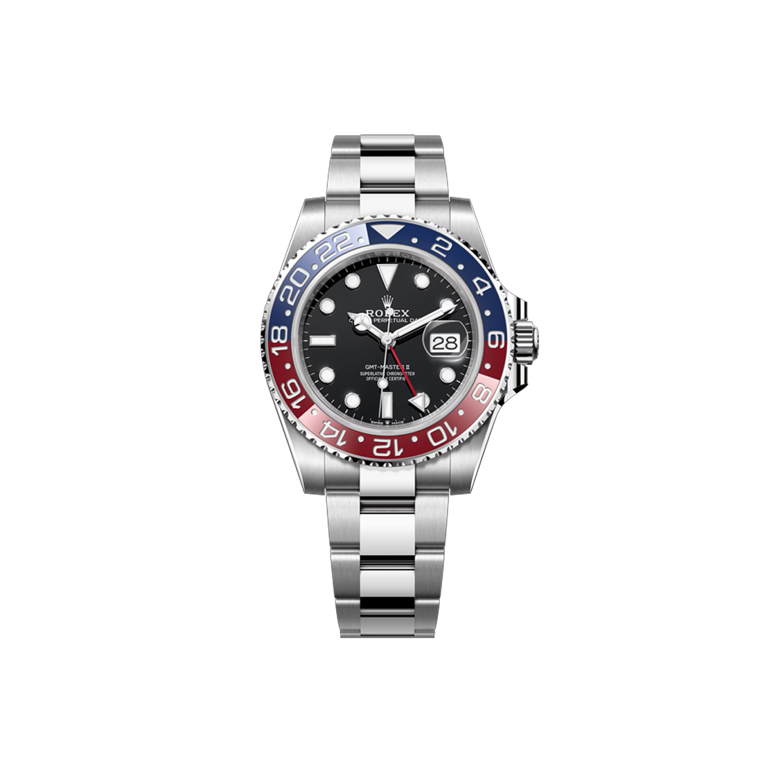 IT5F8VQOTJEP Rolex GMT-Master II 40mm Black and Dot Oyster No. 6941