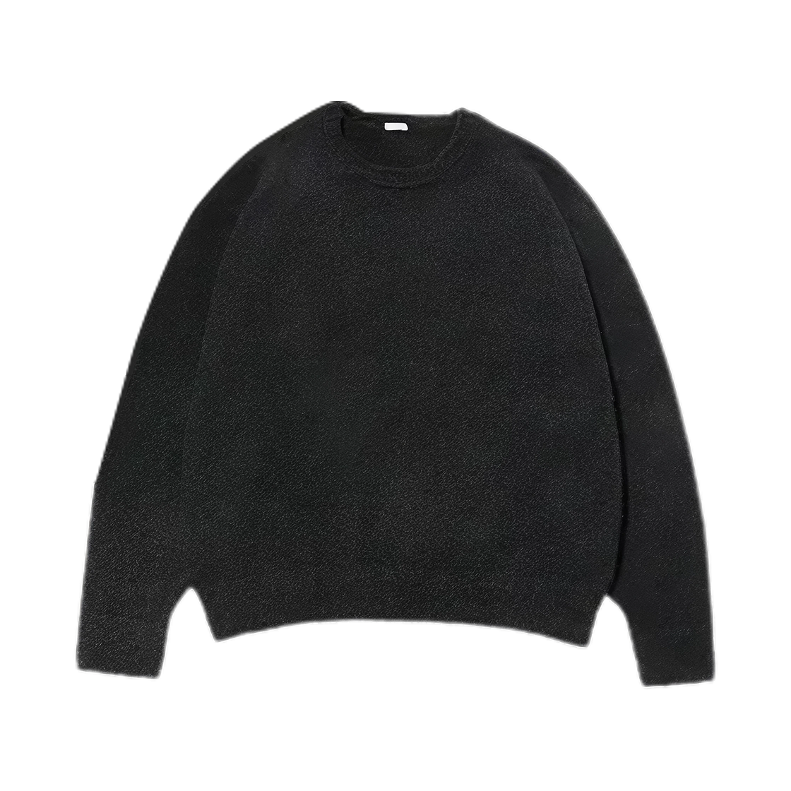 아프레쎄 캐시미어 몰 얀 풀오버 스웨터 차콜 - 25FW(A.Presse Cashmere Mole Yarn Pullover Sweater Charcoal - 25FW) - 1