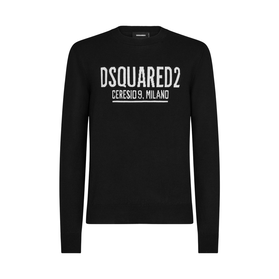 S71HA1121S17435961 Dsquared2 Ceresio Crewneck Knit Black