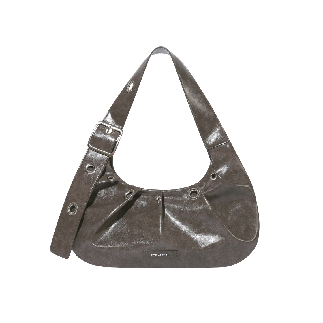 FACLHC For Appeal Carry Light Hobo Bag Choco Charcoal