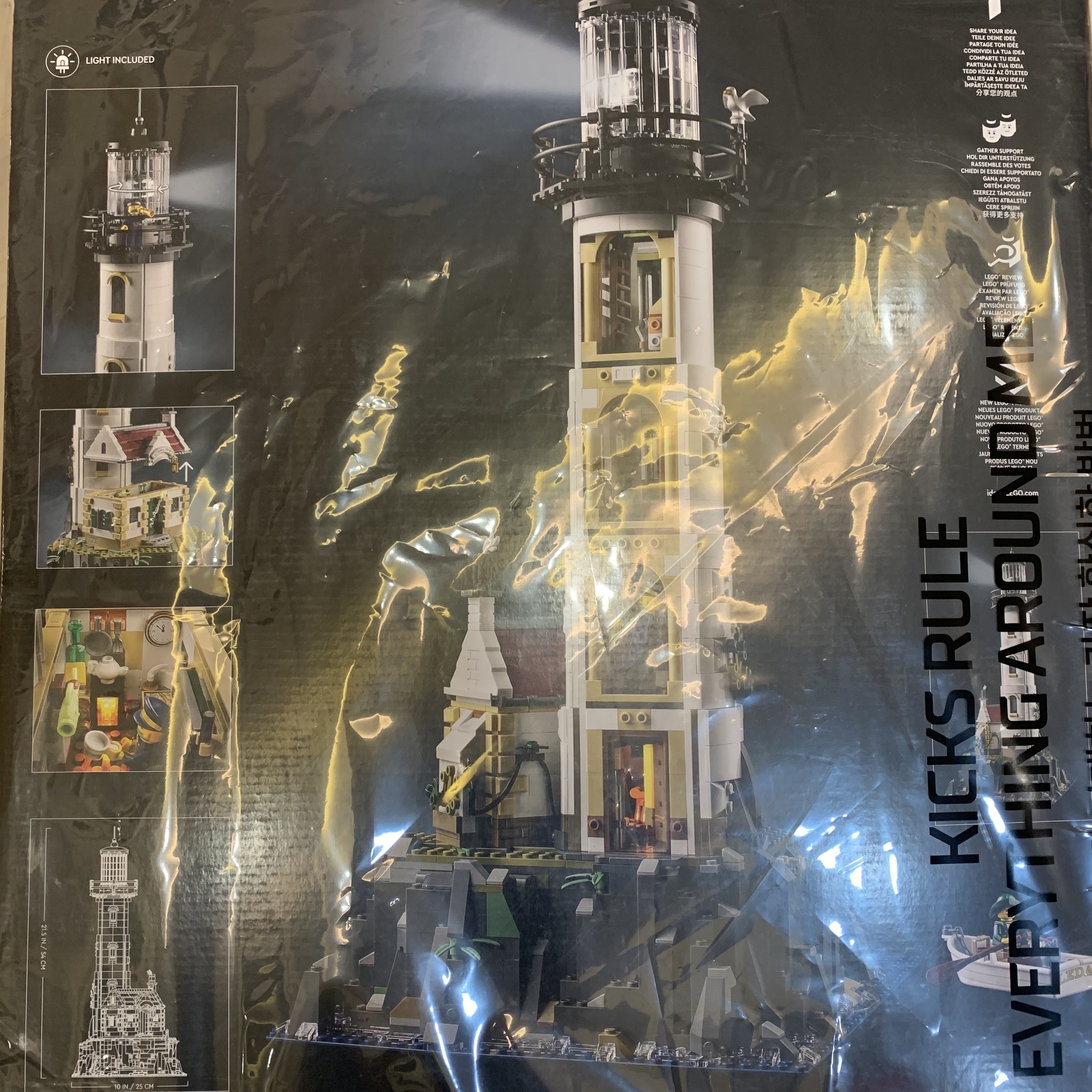 Lego Motorised Lighthouse 착용 스타일