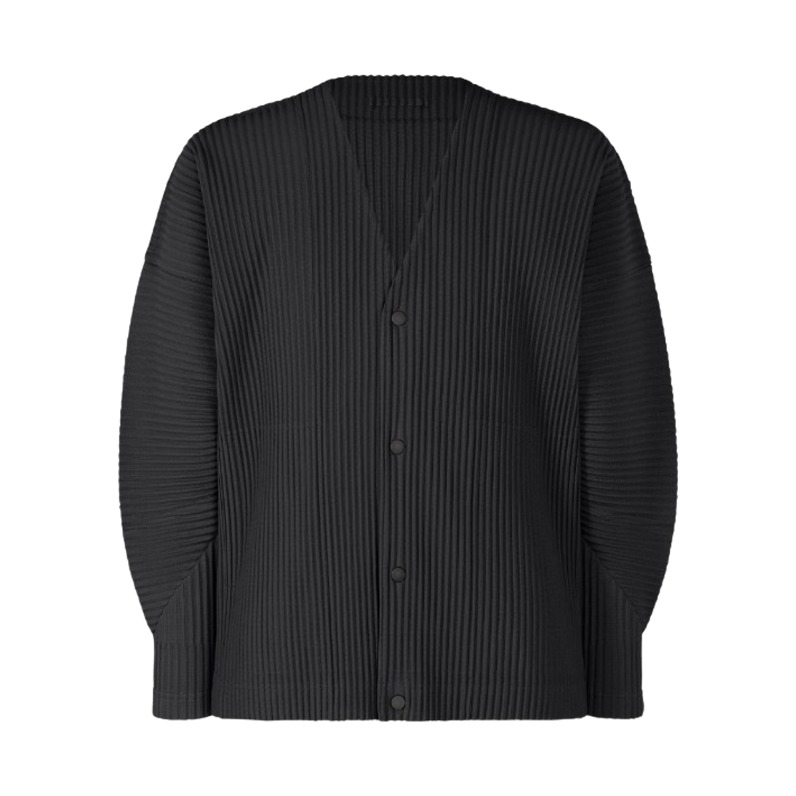 HP56-JL116-15 Homme Plisse Issey Miyake MC April Cardigan Black