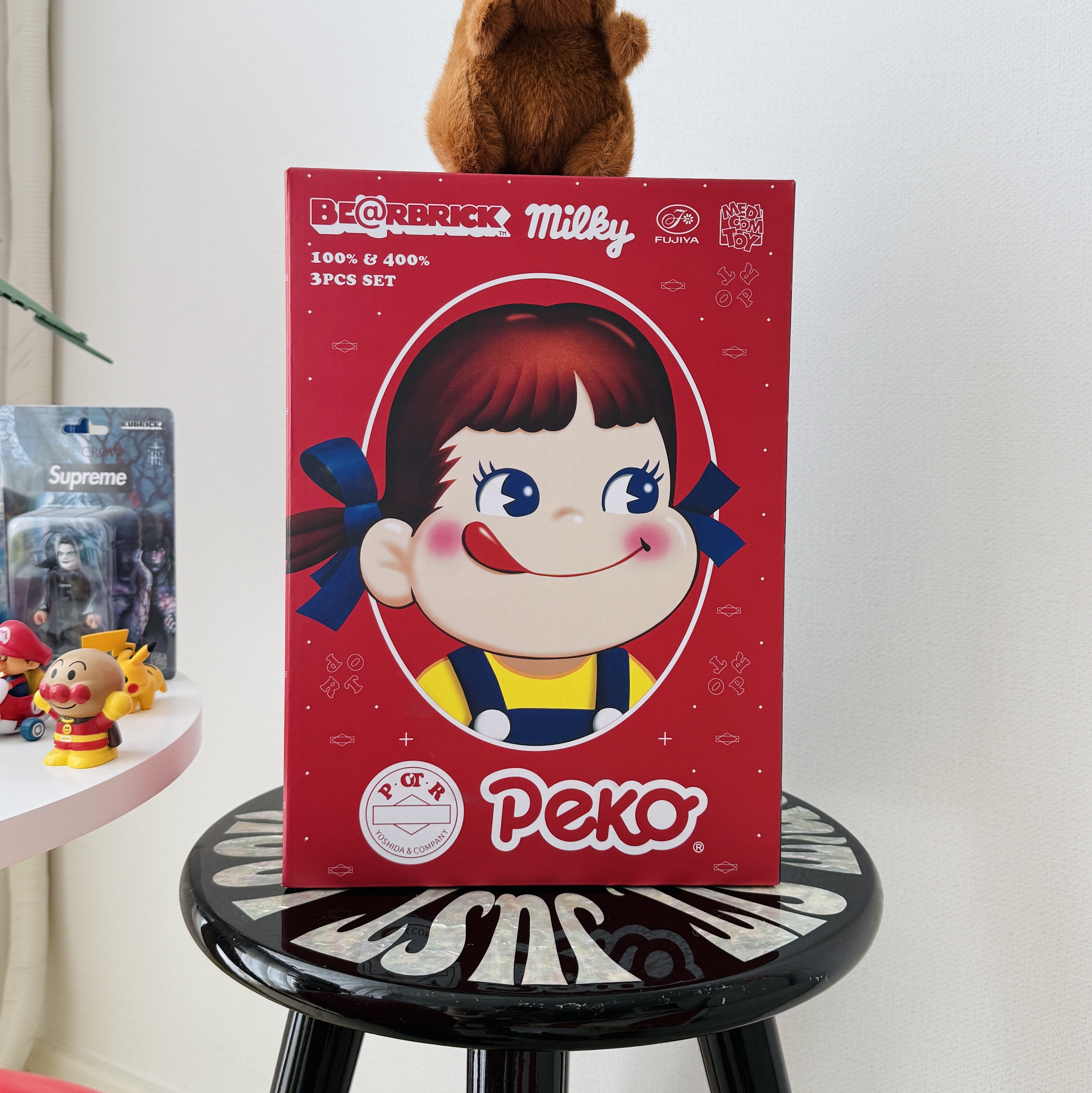 Bearbrick x Porter Peko-Chan 100% & 400% Set 착용 스타일 - 2