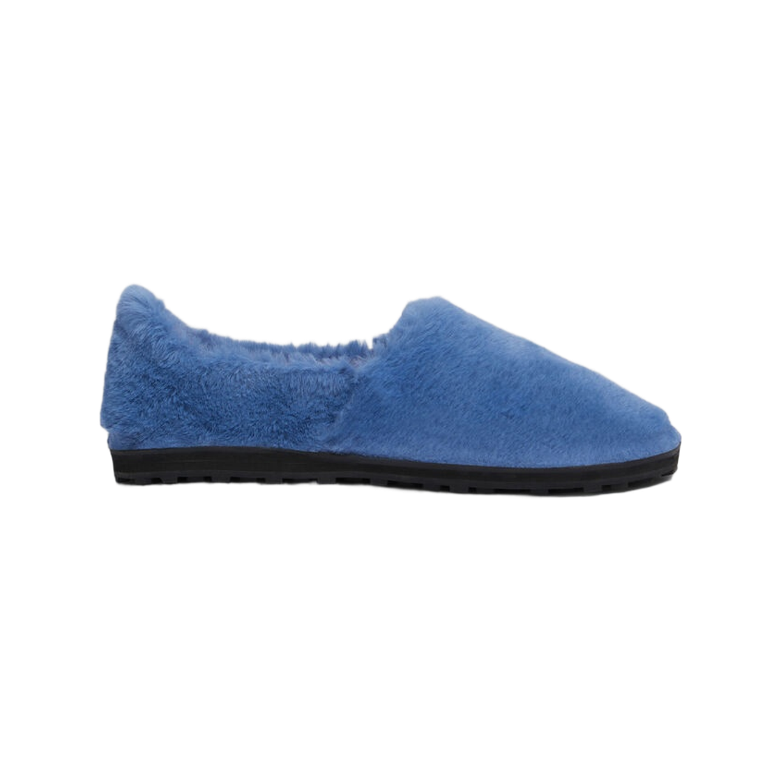 마르니 포우 퍼 슬립온 로퍼 블루(Marni Faux Fur Slip-On Loafers Blue)