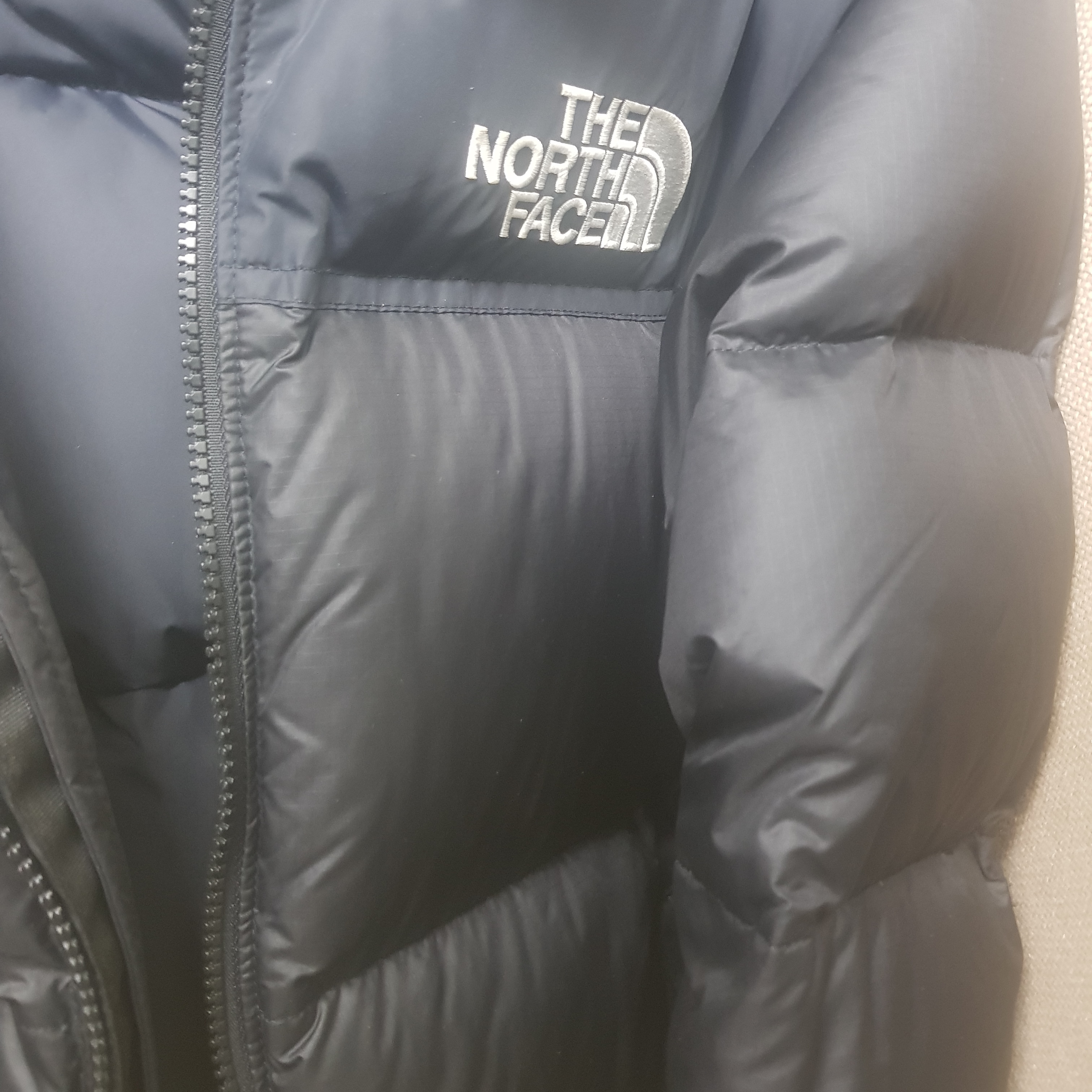The North Face 1996 Eco Nuptse Jacket Black 착용 스타일