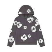 Denim Tears Cotton Wreath Hoodie Charcoal