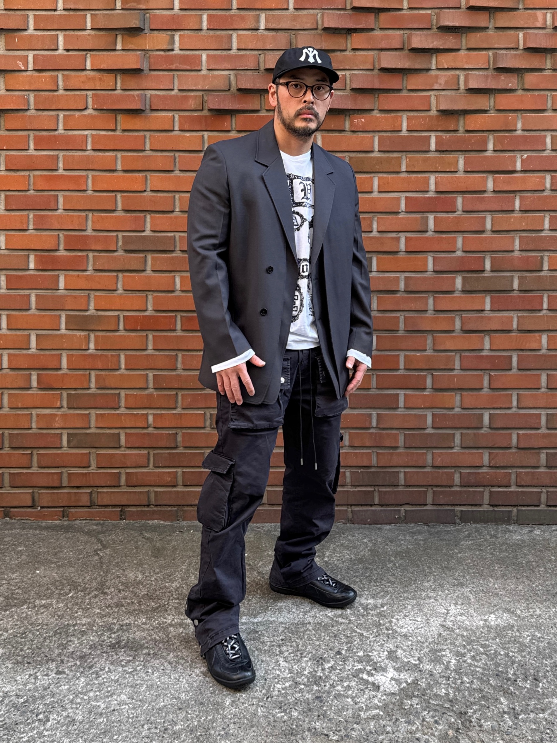 COREOFALCHEMY german fold GAT Sneakers 착용 스타일 - 2