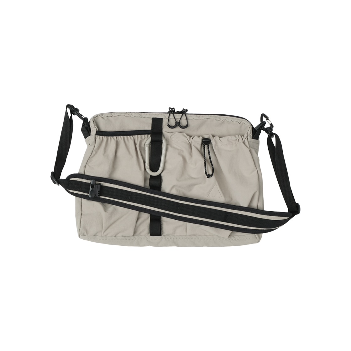 에메모가든 에메모 크로스백 나일론 슬러브 그레이지(mmogarden mmo Cross Bag Nylon Slub Greige) - 1