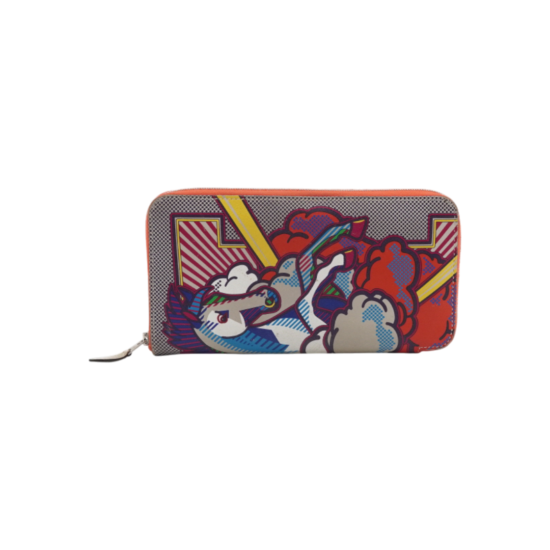 ITFQFAD9ONB9 Hermes Limited Edition Pegasus POP AZAP Long Wallet