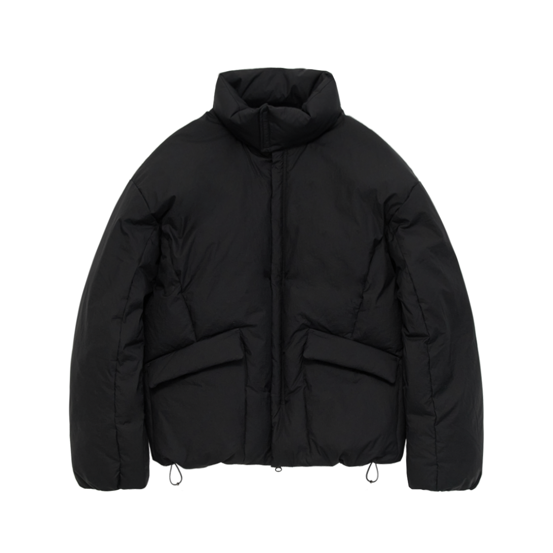PL5YDW1032B0 Polyteru Harrington Down Puffer Black